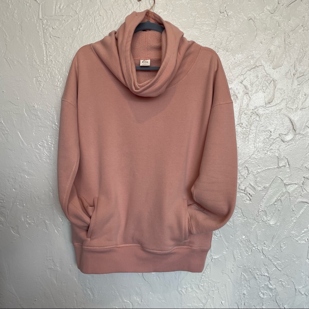 Zyia Oh So Soft Hoodie sweatshirt Rose Medium